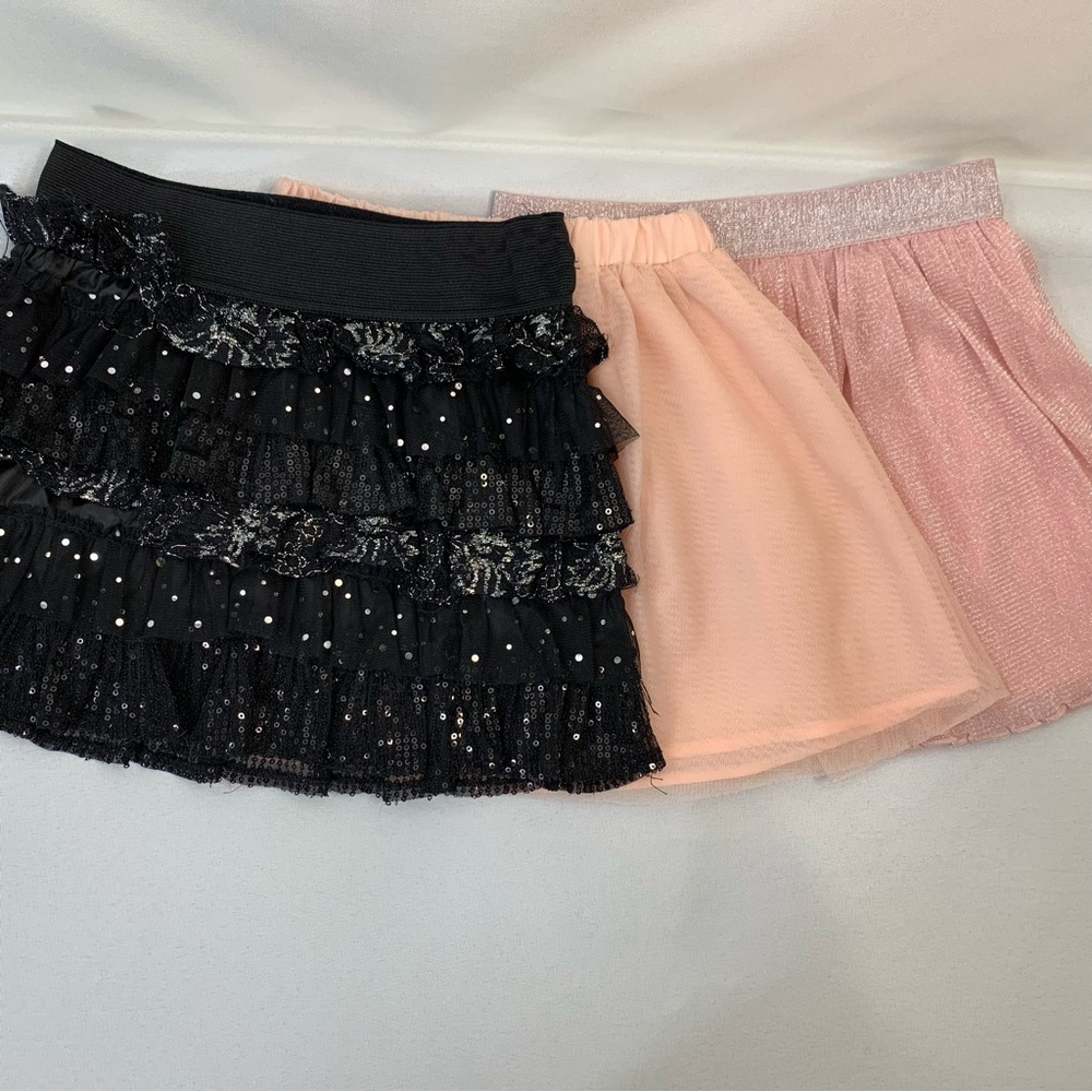 Girls 3 piece TUTU skirt bundle. Size Small, 5/6, 7 and 8